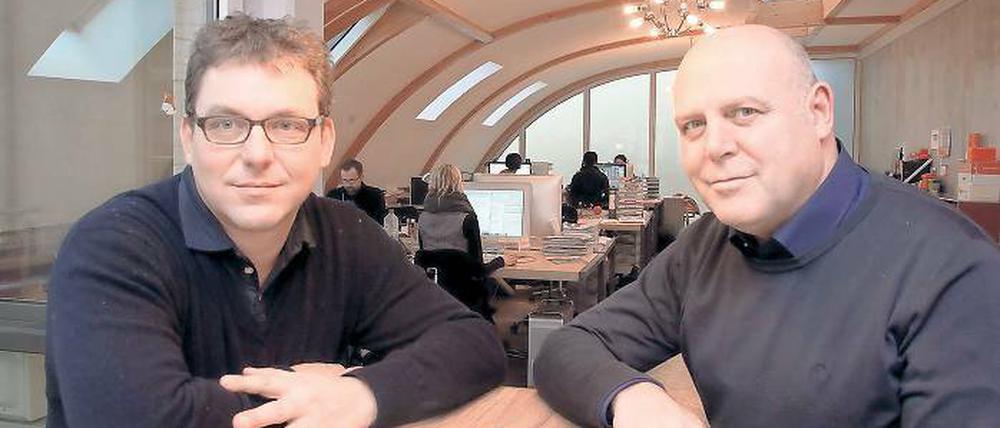 Ideenreich: Peperoni-Chefs Jochen Kirch (l.) und Peter Eibenstein (r.).