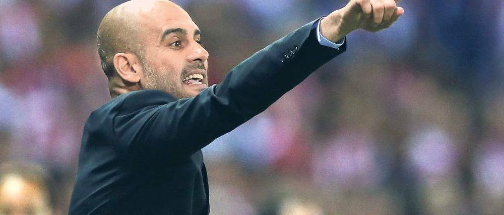 Wo will ich hin? Pep Guardiola, ehemaliger Erfolgstrainer des FC Barcelona, kann sich seinen künftigen Arbeitgeber quasi selbst aussuchen.