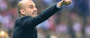 Wo will ich hin? Pep Guardiola, ehemaliger Erfolgstrainer des FC Barcelona, kann sich seinen künftigen Arbeitgeber quasi selbst aussuchen.