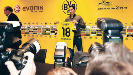 Wieder in Dortmund. Nuri Sahin am Freitag im Signal Iduna Park.