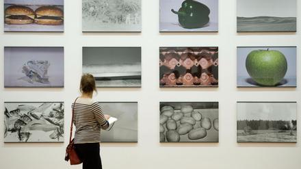 "Lebensmittel" heiß die aktuelle Ausstellung des Fotografen Michael Schmidt.