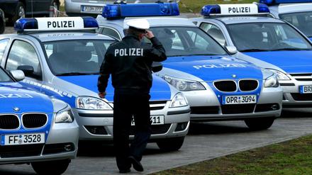 Polizei im Einsatz