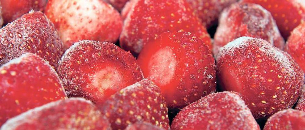 Tiefkühlkost mit Nachspiel. Chinesische Erdbeeren im Sodexo-Essen führten im September 2012 zu einer Brechdurchfallwelle.