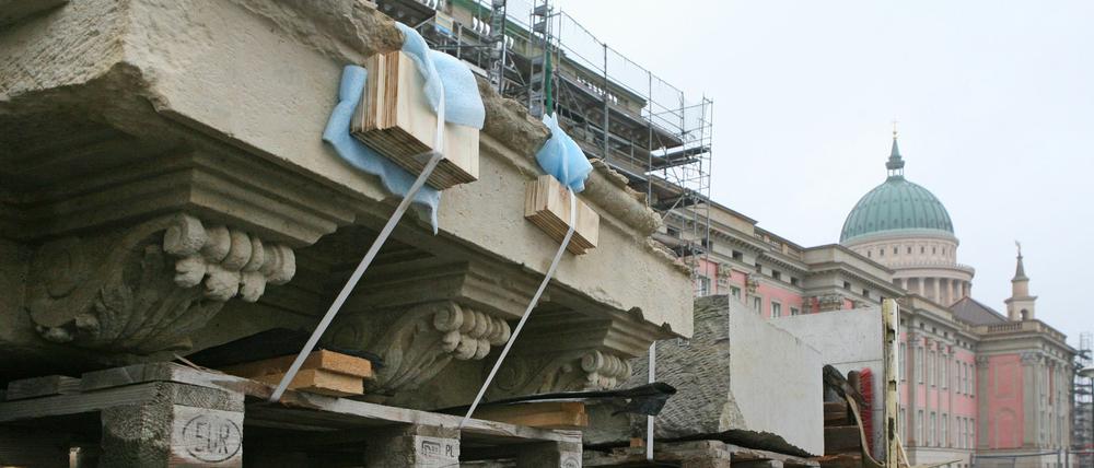 Streit um die Schlossfassade.