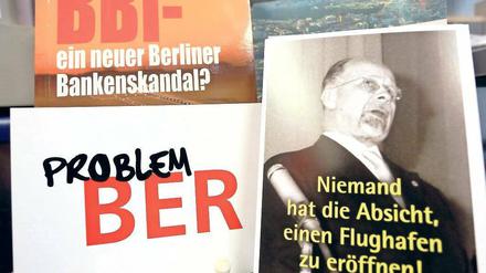 Wer den Schaden hat ... Sprüche zum BER gibt es nicht nur im Internet zuhauf.