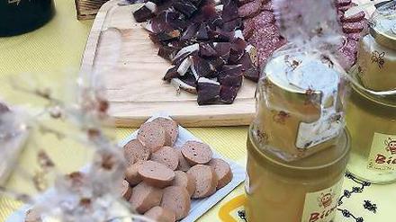 Es geht um die Wurst: Potsdamer Gaumenfreuden auf der Grünen Woche.