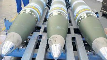 Gefährlicher Job. Im „Spreewerk“ wird Munition entschärft und entsorgt.
