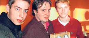 Die Erstplatzierten. Ulf von Herman, Wiede Friedrich (r.), Jan Paul Cremer (l.).