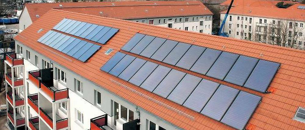 Energie vom Dach. Auch in der in der Region Teltow gibt es noch viel Potenzial für die Energieerzeugung vor Ort.