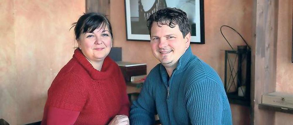 Beim Duett: Judit und Zoltan Tombor lernten sich auf der Bühne kennen.