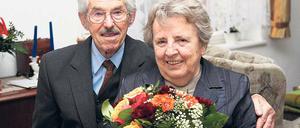Diamanten. Gerda und Günter Schulz sind seit 60 Jahren verheiratet.