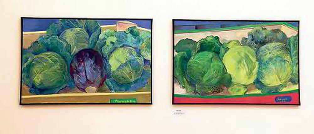 „Köpfe der Region“. So der Titel der Ölgemälde von Peter Berndt in der Ausstellung „Kopf an Kopf“ in der Galerie „KunstHaus“.