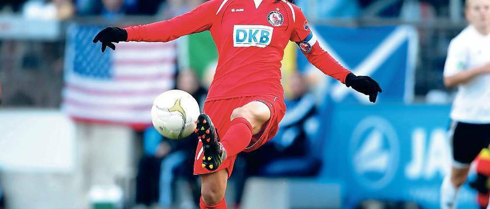 Treffsicher. Stürmerin Yuki Ogimi führt die Bundesliga-Torschützenliste an und ist derzeit Turbines Mannschaftskapitänin.