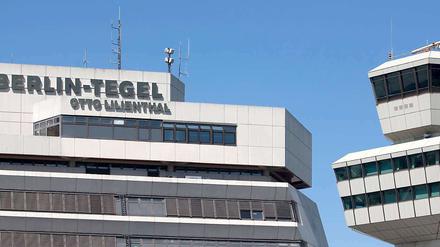 Der Berliner Flughafen Tegel.