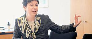 Neue Herausforderung. Uni-Kanzlerin Barbara Obst-Hantel.