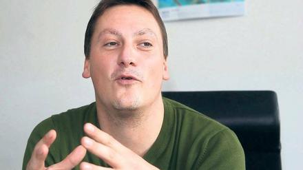 Will eine moderne und traditionsbewusste Linke: Potsdams Linke-Kreischef Sascha Krämer.