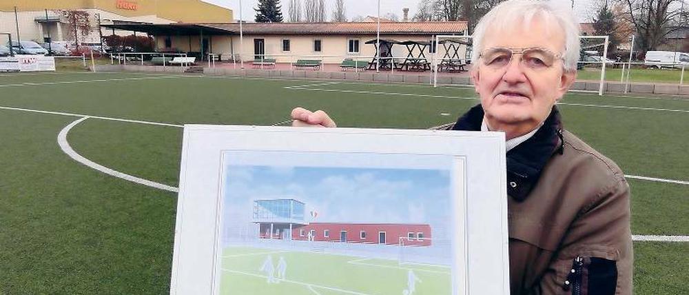 Mercedes statt Wartburg ? Für die Neubauplanung musste Richard Bobka heftige Kritik einstecken.