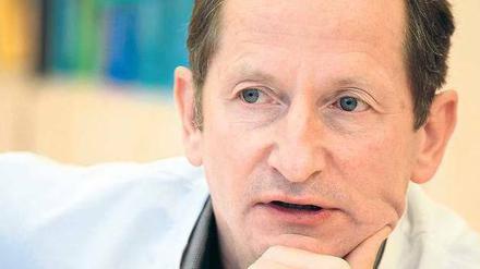 Michael Radke, Chefarzt der Klinik für Kinder- und Jugendmedizin des Potsdamer Klinikums „Ernst von Bergmann“.
