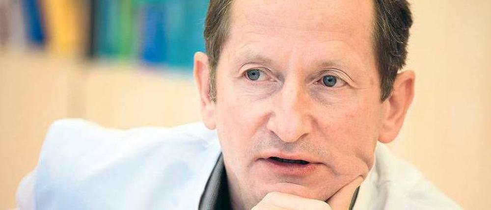 Michael Radke, Chefarzt der Klinik für Kinder- und Jugendmedizin des Potsdamer Klinikums „Ernst von Bergmann“.