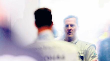 Wer bin ich? Michael Schumacher erkannte sich zuletzt selbst nicht wieder – fünf Mal in Folge blieb er ohne Punkte.