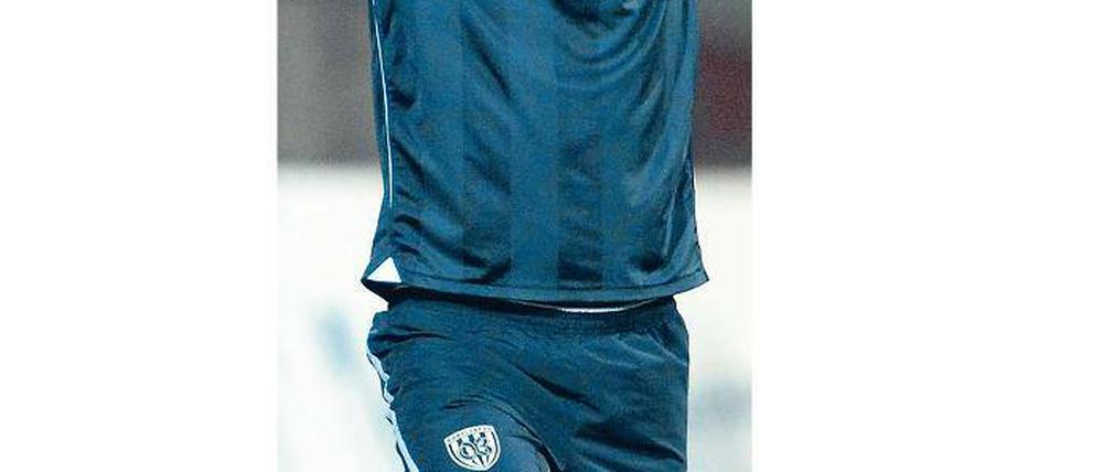 Torschütze gleich im ersten Spiel von Anfang an. Niko Opper traf in Erfurt und will mit dem Drittligisten SV Babelsberg 03 auch morgen in Burghausen punkten.