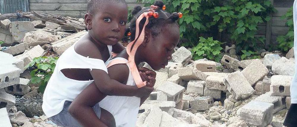 Hunger. 1,8 Millionen Menschen sind aktuell davon in Haiti bedroht.