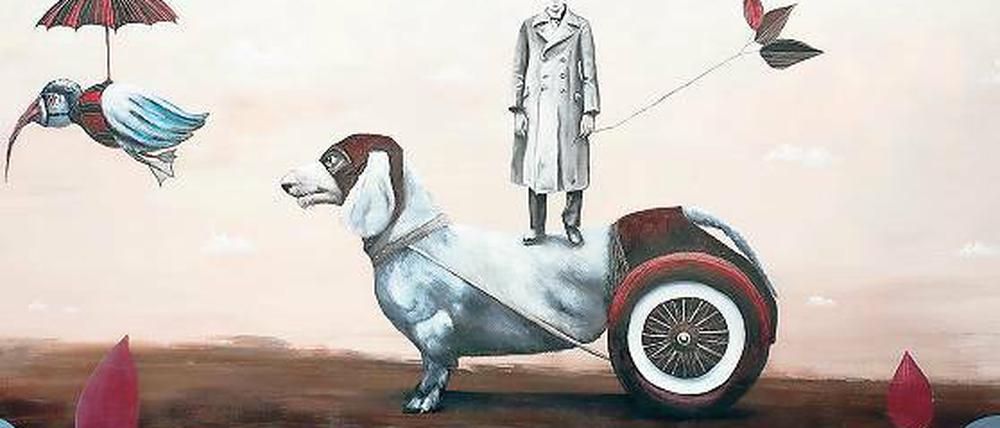 Magischer Realismus. Bei Coosemas geben die Tiere die Richtung an.