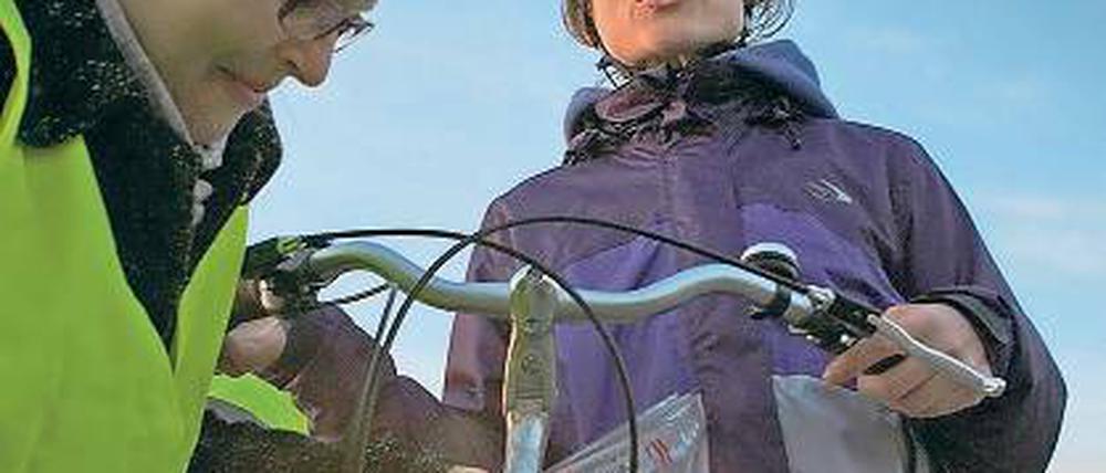 So soll es sein: Ab der Dämmerung heißt es, Licht ans Fahrrad!