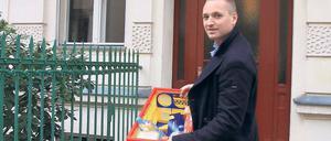 Dienstleister in Person. Der 36-jährige Potsdamer Sebastian Karg geht im Auftrag seiner Kunden einkaufen. Ob Backzutaten, Drogerieartikel oder Getränke – der gelernte Diplom-Kaufmann besorgt alles und bringt es zu seinen Kunden nach Hause.
