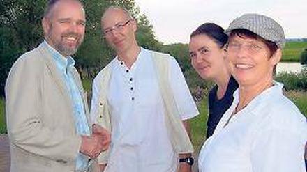 Schwungvolles Quartett. „Antiqua“ mag es fröhlich und auch derb.