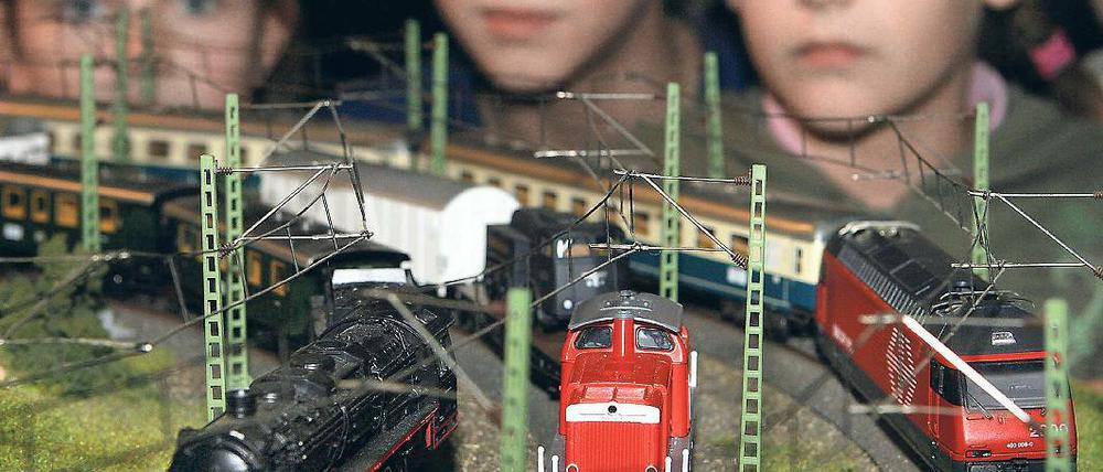 Modellbahnen. In den Potsdamer Bahnhofspassagen zeigen Modellbahner am Freitag und Samstag ihre Miniaturwelten.