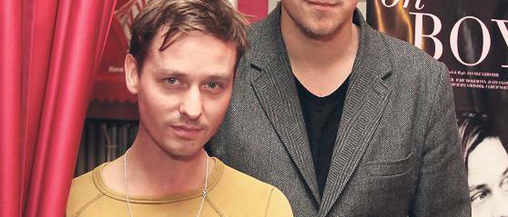 Präsentierten „Oh Boy“. Tom Schilling (l.) und Jan Ole Gerster im Thalia.