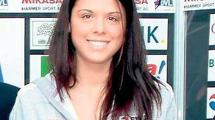 Neue Angreiferin. Catarina Fanzini spielt nun für den SC Potsdam.
