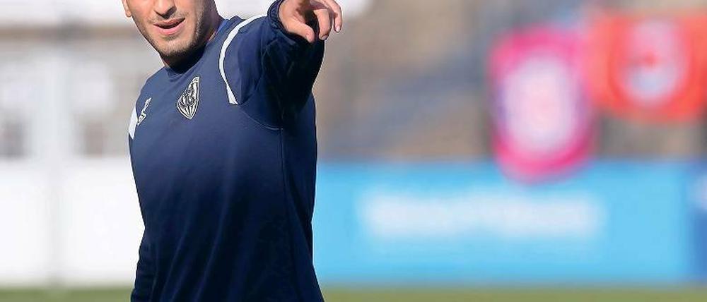 Endlich Freigänger. Süleyman Koc soll am Samstag von Beginn an spielen.