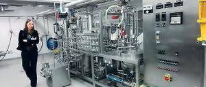 Im Miniaturformat: Die Versuchsmolkerei des Condio-Forschungslabors.