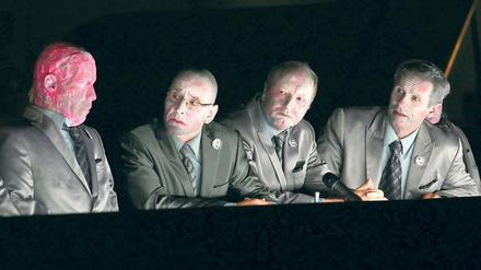 Am Ende: Bei einer einmaligen Aufführung ging es am Samstag im Nikolaisaal um die letzten Tage der SED. Danach fand eine Podiumsdiskussion statt.