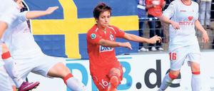 Sturm-Alternative. Natasa Andonova könn- te für Turbine in Jena angreifen.