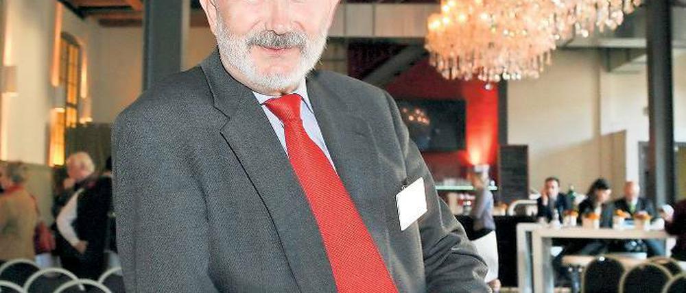 Umtriebig. BWL-Professor Wagner hat noch viel vor.