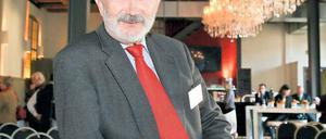 Umtriebig. BWL-Professor Wagner hat noch viel vor.