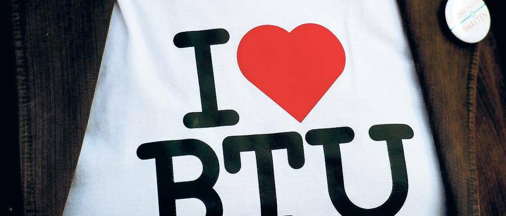 „I love BTU“. Die Landesregierung hat den Weg für die Fusion freigemacht.