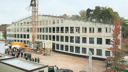 Unaufdringlich. Das Drittmittelgebäude am Campus Griebnitzsee.