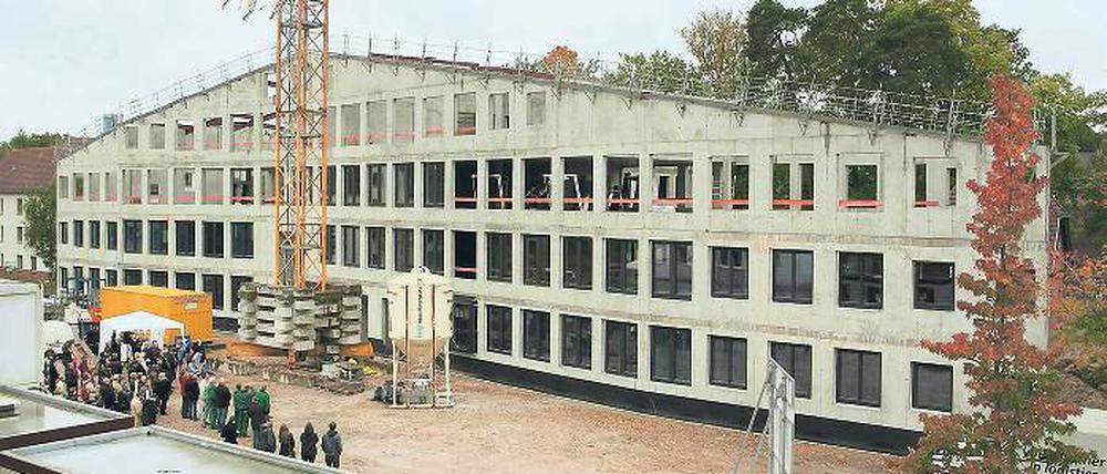 Unaufdringlich. Das Drittmittelgebäude am Campus Griebnitzsee.