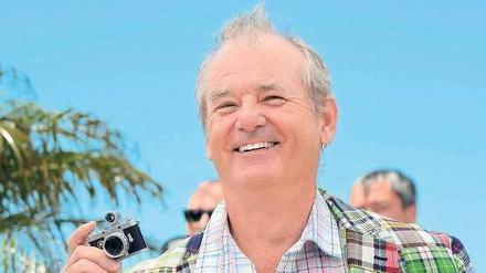 Freut sich auf Deutschland. Schauspieler Bill Murray plauderte ausgerechnet mit Ex-Fußball-Nationalspieler Arne Friedrich über das bevorstehende Projekt mit Wes Anderson in Deutschland. Murray gehört im Anderson-Filmkosmos bereits zum Stammpersonal.