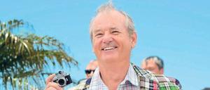 Freut sich auf Deutschland. Schauspieler Bill Murray plauderte ausgerechnet mit Ex-Fußball-Nationalspieler Arne Friedrich über das bevorstehende Projekt mit Wes Anderson in Deutschland. Murray gehört im Anderson-Filmkosmos bereits zum Stammpersonal.
