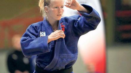 Heute in Rom. Claudia Ahrens kämpft dort beim Judo-Weltcup.