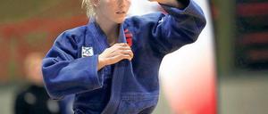 Heute in Rom. Claudia Ahrens kämpft dort beim Judo-Weltcup.