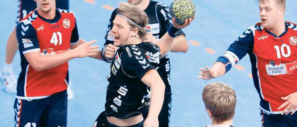 Trotz der Niederlage optimistisch. Neuzugang Alexander Auerbach will mit dem VfL Potsdam am Sonntag vor heimischem Publikum unbedingt den Tabellenführer aus Hannover bezwingen.