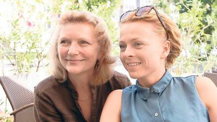 Sympathische Vertrautheit. Rita Feldmeier und Isabell Gerschke haben das erste Mal zusammengearbeitet: in Weimar.