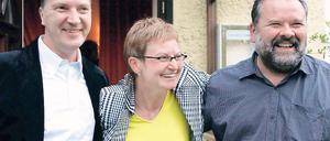 Können miteinander. Rainer vom Lehn mit Ute Hustig im Bürgermeisterwahlkampf 2010.
