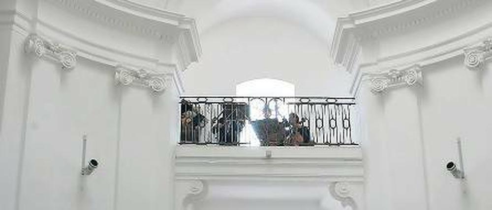 Konzert. Mitglieder der Kammerakademie spielten im Großen Waisenhaus.